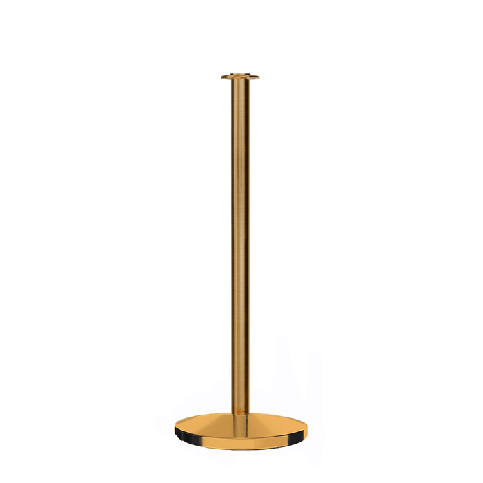 SATIN BRASS / FLAT TOP