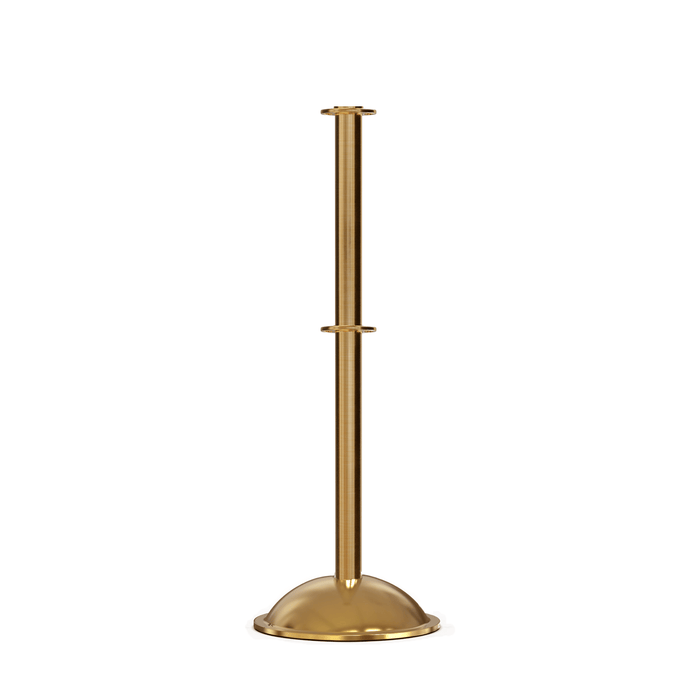 SATIN BRASS / TAPPED FOR SIGN FRAME