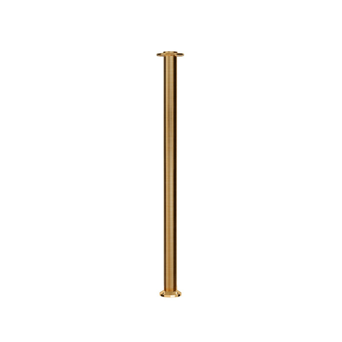 SATIN BRASS POST / NO TAPPED TOP