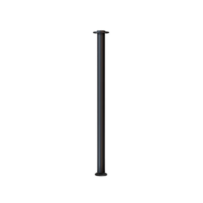 Flat Top Rope Stanchion with Fixed Base - Montour Line CXLineF - Crowd Control Warehouse