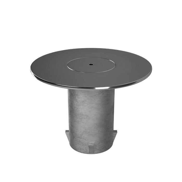Floor socket and cap for removable posts - Crowd Control Warehouse