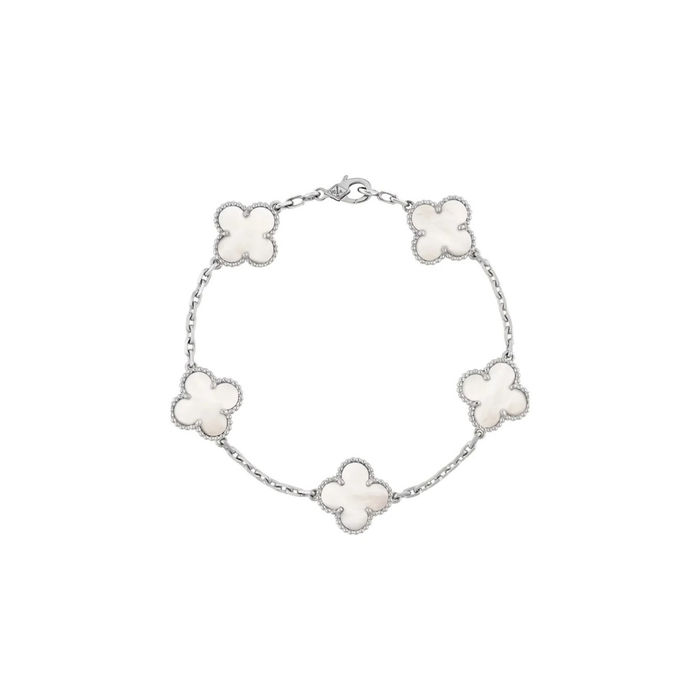 White - Silver