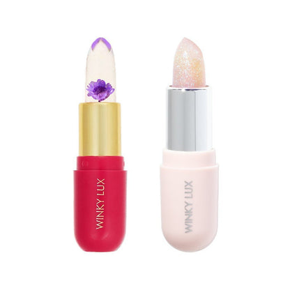 Winky Lux Lip Balm Flower & Glimmer pH Balm Set