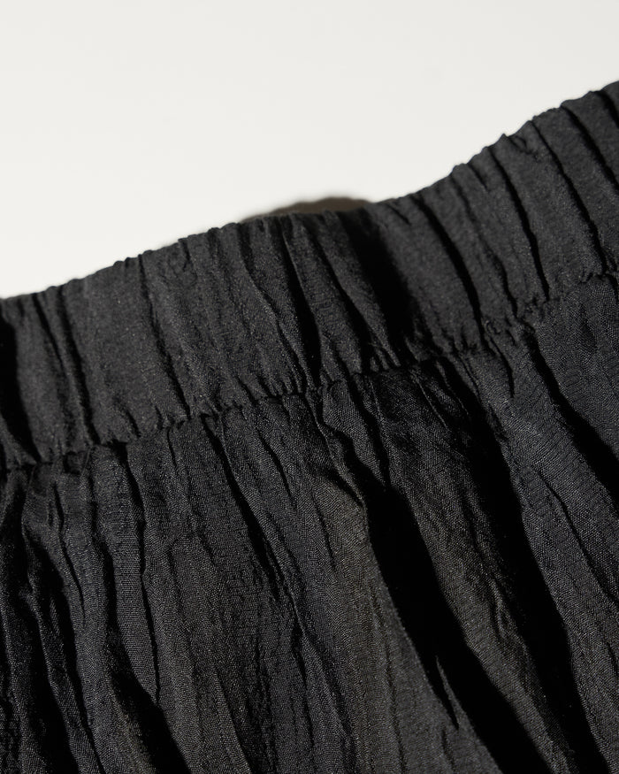 Pant detail of Flowy Pant - Gauze Black