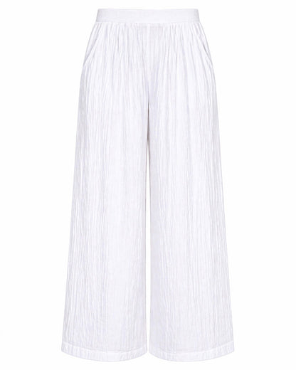 Outline image of Flowy Pant - Gauze White