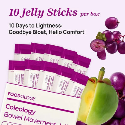 FOODOLOGY Coleology Bowel Movement Jelly 10 sticks