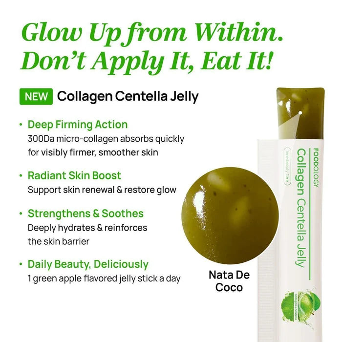 FOODOLOGY Collagen Centella Jelly 10 sticks