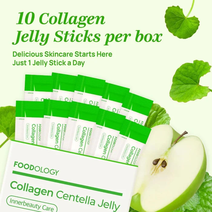FOODOLOGY Collagen Centella Jelly 10 sticks