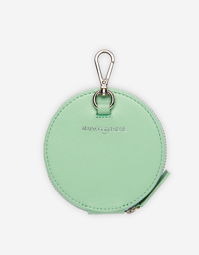 FOX HEAD COIN PURSE MIST GREEN