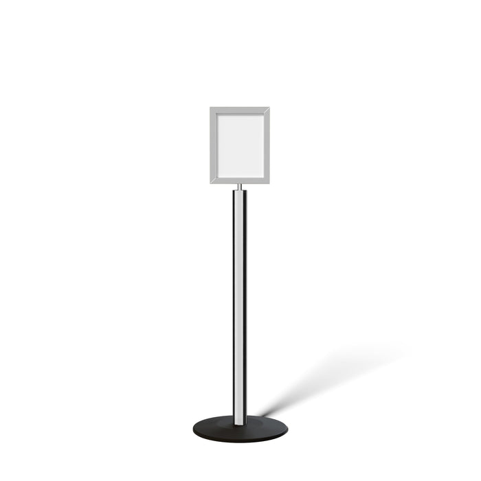 POLISHED STAINLESS STEEL / VERTICAL