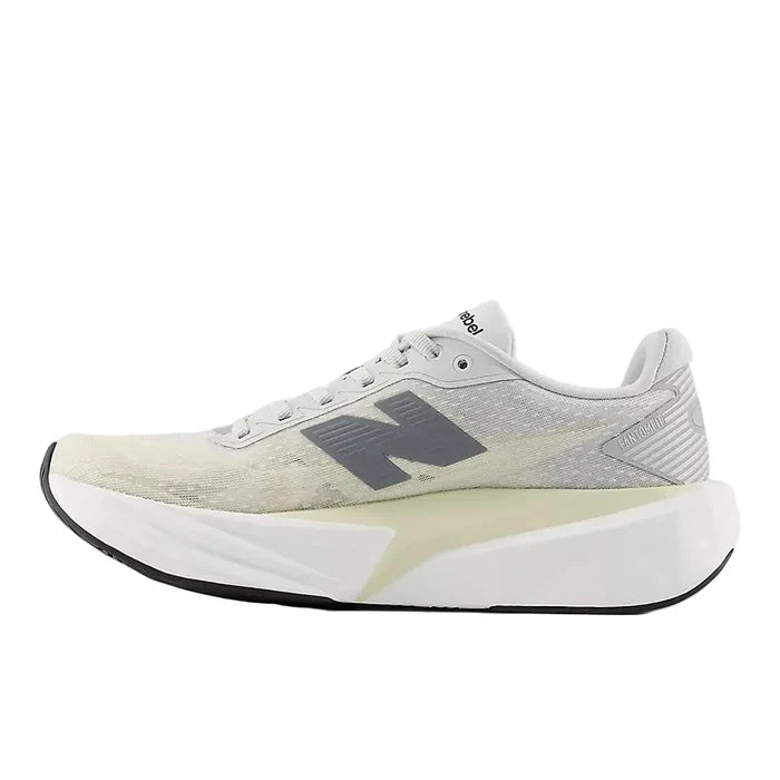 New Balance FuelCell Rebel v5 Women's - Linen/Grey Matter and White