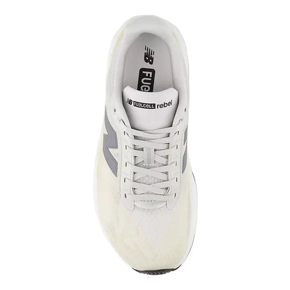 New Balance FuelCell Rebel v5 Women's - Linen/Grey Matter and White