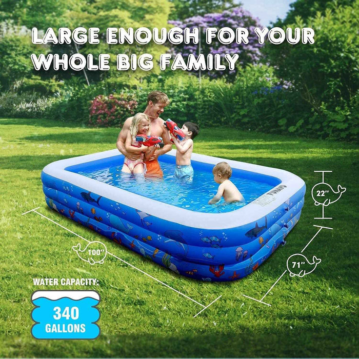inflatable pool for garden