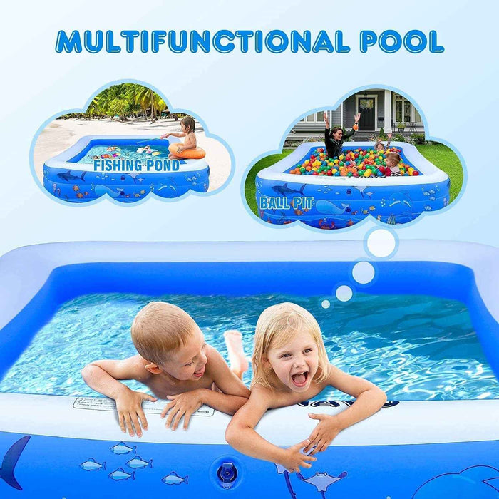 inflatable swimming pool for adults and children