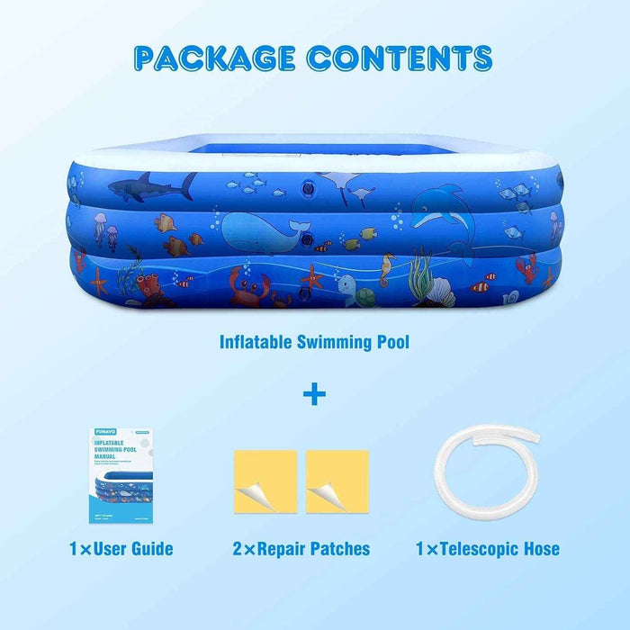 FUNAVO family inflatable pool