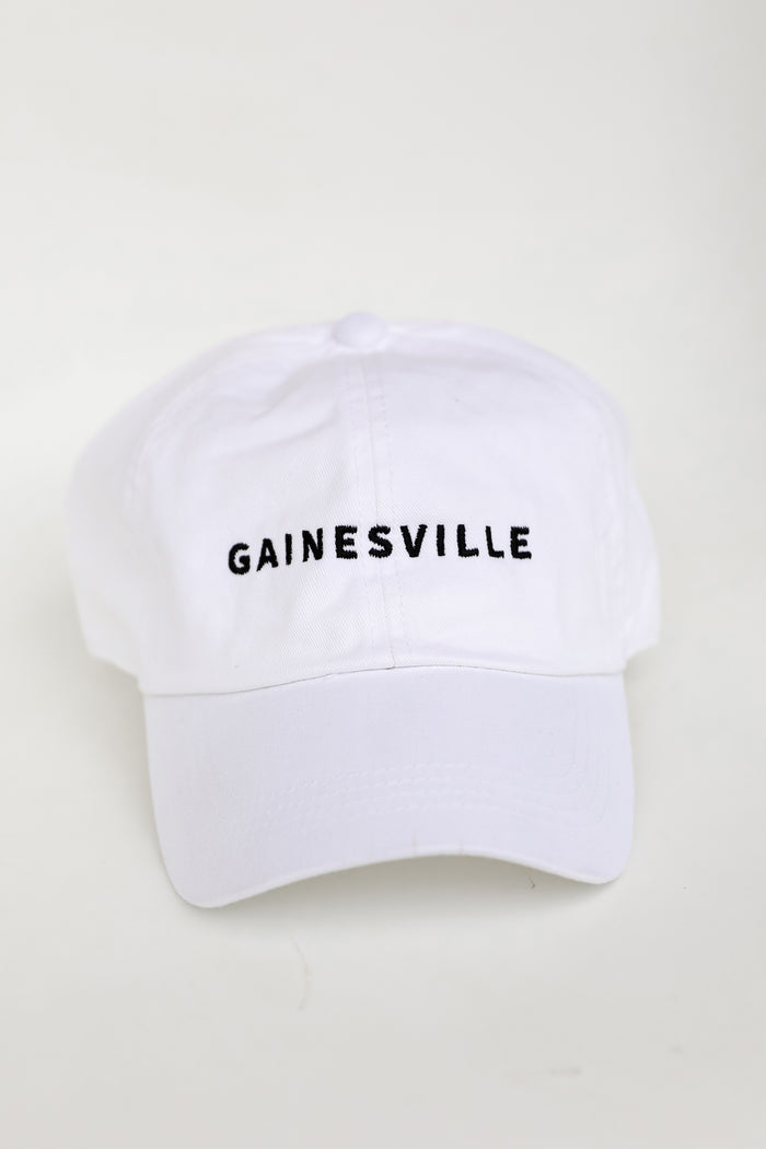 Gainesville Embroidered Hat flat lay