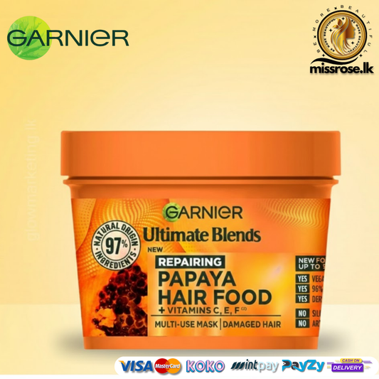 Garnier Ultimate Blends Papaya Hair Food 320ml