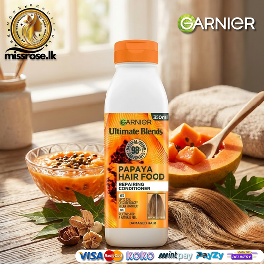 Garnier Ultimate Blends Papaya Hair Food Repairing Conditioner (350ml)