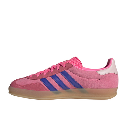 adidas Gazelle Indoor Lace Up  Womens Pink Sneakers Casual Shoes JQ0194