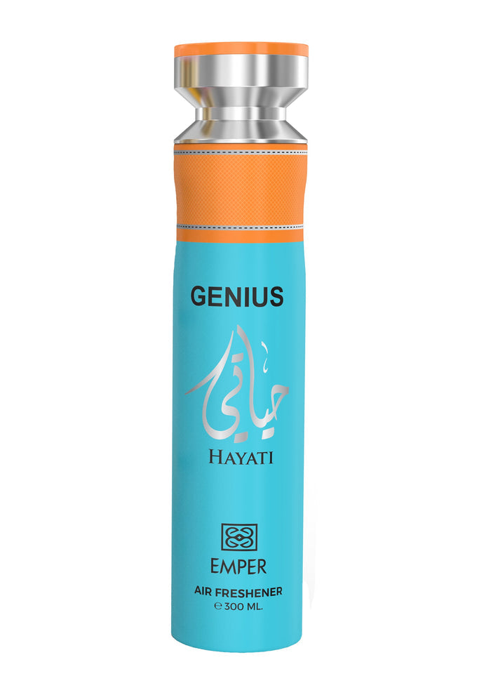 Genius Hayati Air Freshener Spray ~ 300ml / 10.14 fl oz
