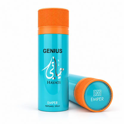 Genius Hayati Body Spray ~ 200ml / 6.76 fl oz