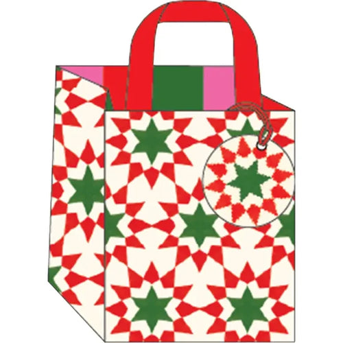 Geo Quilt Gift Bag