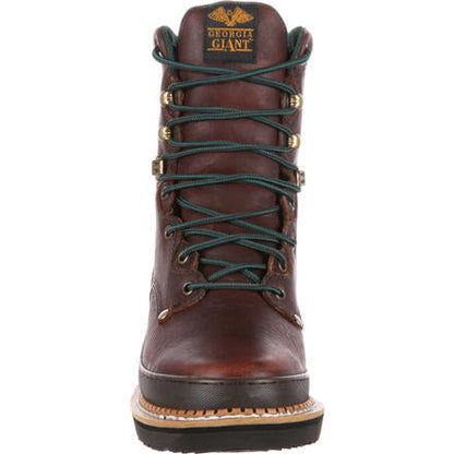 Georgia G8274 Men's 8" Lace Up Soggy Brown Boot