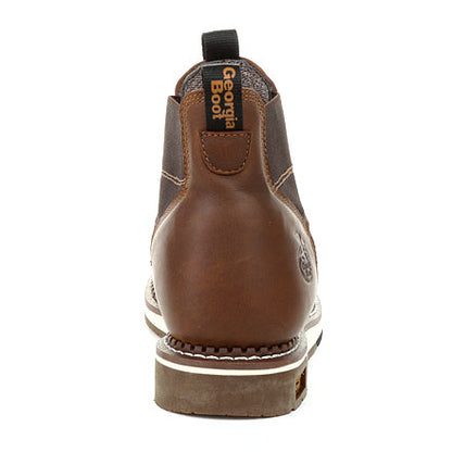 Georgia GB00352 Men's Soft Toe Wedge Sole Waterproof Chelsea Work Boot