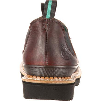 Georgia GR262 Men's Romeo Slip On Soggy Brown Shoe