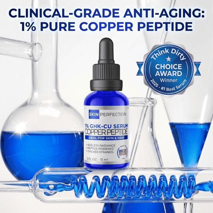 Liquid Copper Peptide Blue | Think Dirty Choice Award Winner Best Serum