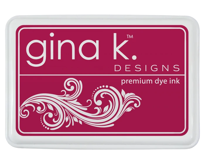 Gina K. Designs - Ink Pad - Cranberry - Select Drop Down. Each sold separately. Available at Embellish Away located in Bowmanville Ontario Canada. Medium Cranberry