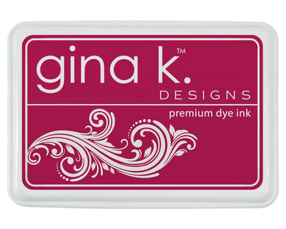 Gina K. Designs - Ink Pad - Cranberry - Select Drop Down. Each sold separately. Available at Embellish Away located in Bowmanville Ontario Canada. Medium Cranberry