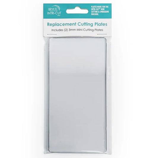 Gina K. Designs - Tool - Intri-Cut Mini Replacement Cutting Plate - 3mm Set of 2. Available at Embellish Away located in Bowmanville Ontario Canada.