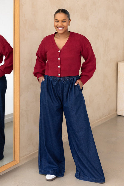 Ginny Cardigan - Chilli