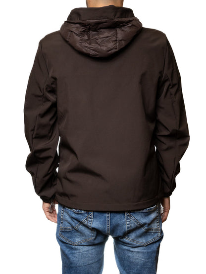 MORE giubbino tessuto marrone M2081 TESS-MORO