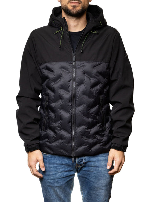 MORE giubbino tessuto nero M2081 TESS-NERO