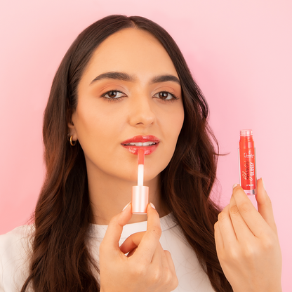 GLOW'N'GLOSSY LIP GLOSS (02 ROSALIE)