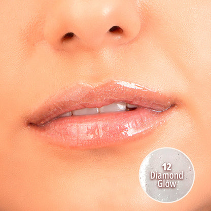 GLOW'N'GLOSSY LIP GLOSS (12 DIAMOND GLOW)