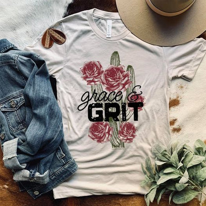Grace and Grit tee
