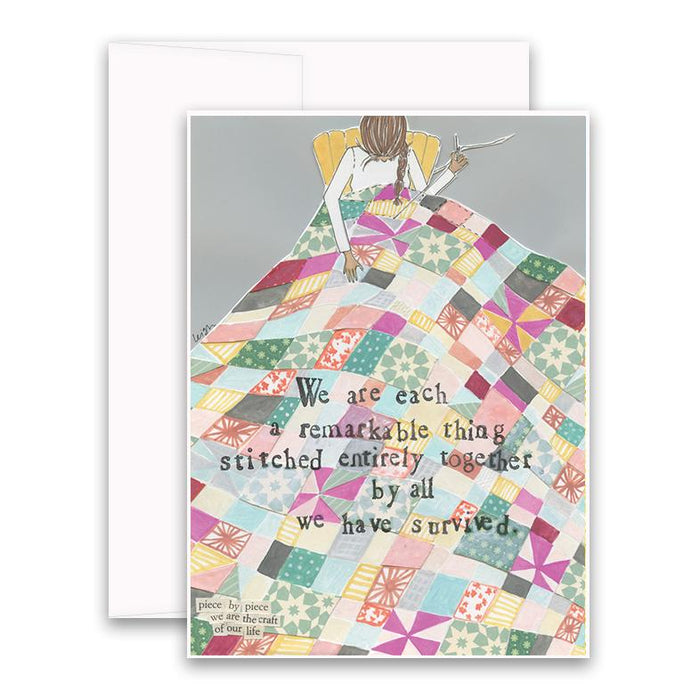 Greeting Card - Stitched Together