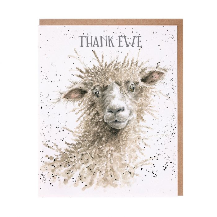 Greeting Card - Thank Ewe