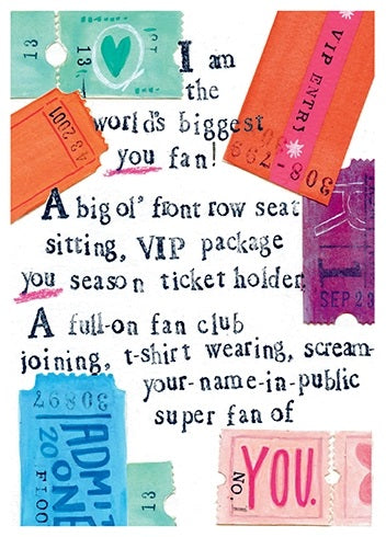Greeting Card - You Fan