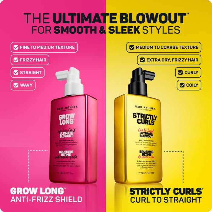 Grow Long™ <br> Anti-Frizz Shield Ultimate Blowout