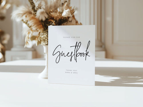 Guestbook Sign