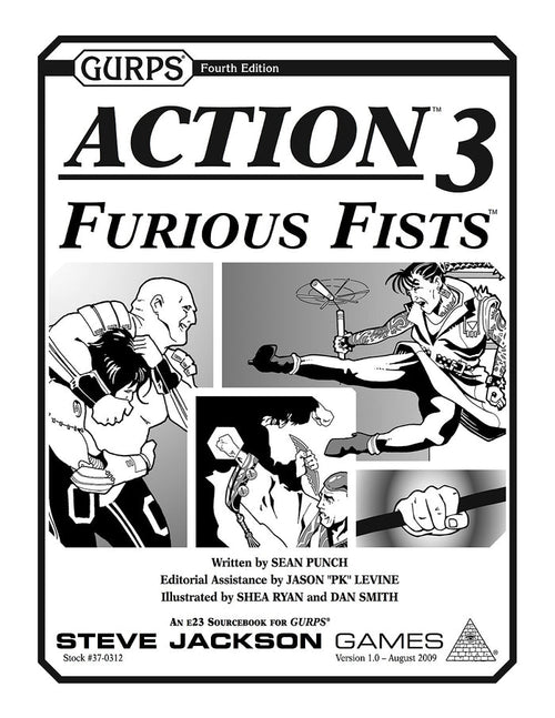 GURPS Action 3: Furious Fists