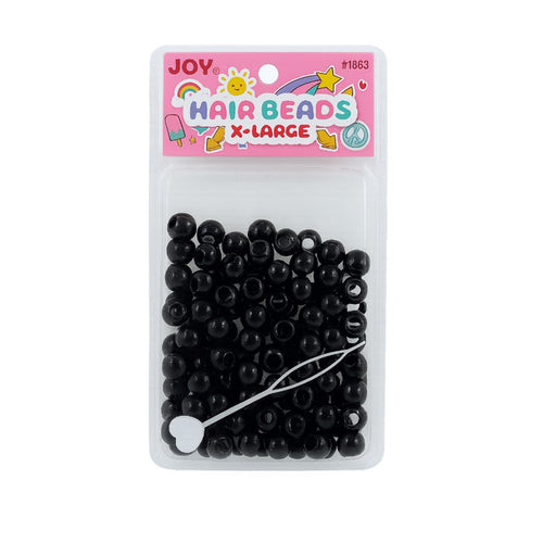 Hair Beads X-Large [Black] #01863