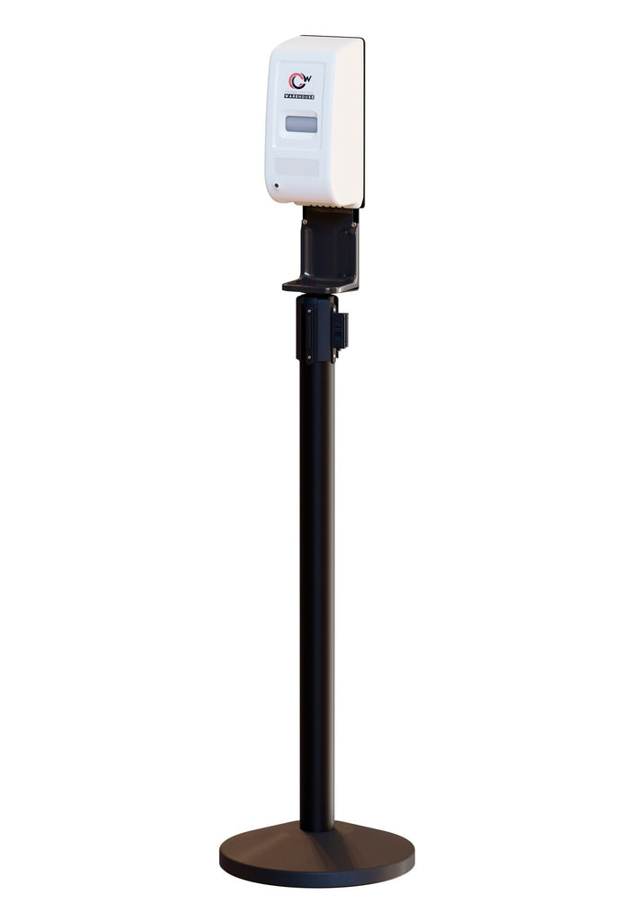 Hand Sanitizer Dispenser for Stanchions - Crowd Control Warehouse