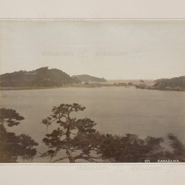 Hand Tinted Albumen of Kanazawa | Antique Japanese Photograph