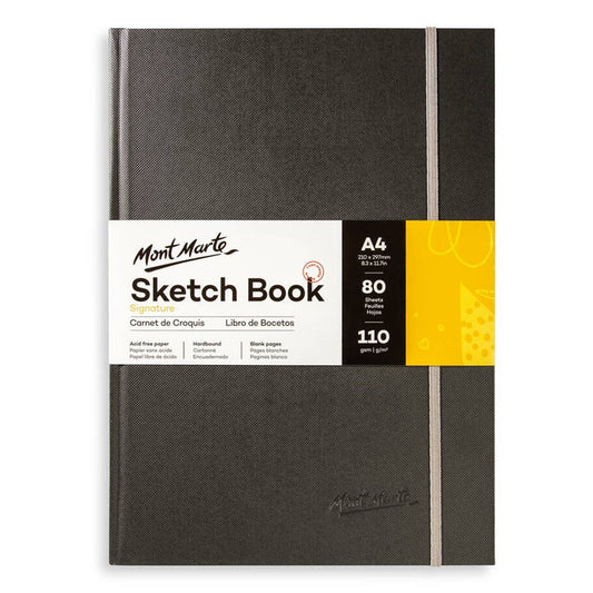 Hardbound Sketch Book Signature 110gsm A4