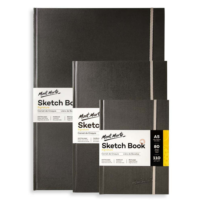 Hardbound Sketch Book Signature 110gsm A4